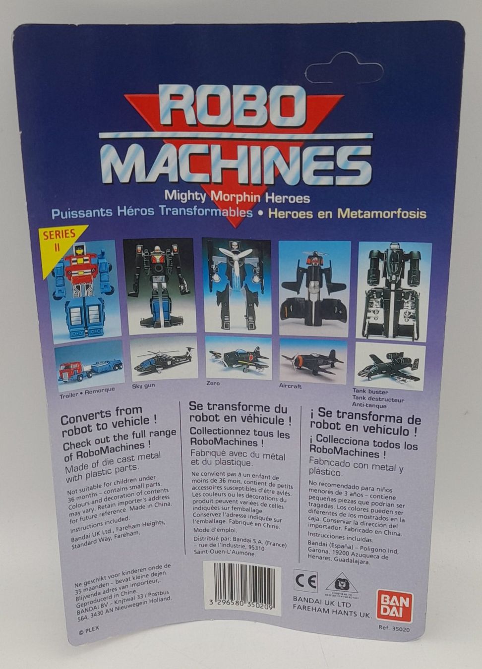 Lot 5 Robo Machines Mighty Morphin Heroes Gobots 90s