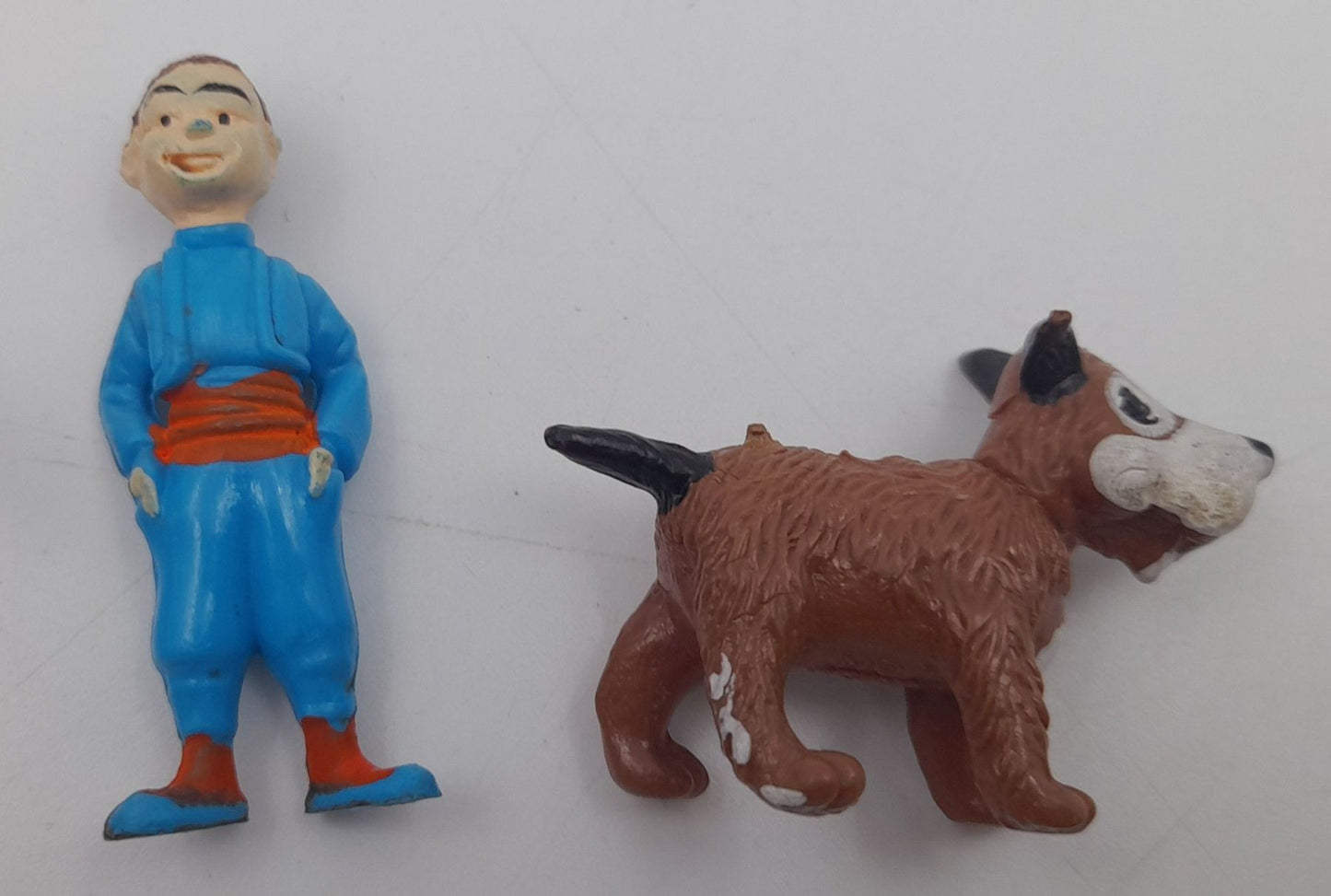 Tintin Lot de 11 figurines – Le Lac aux Requins – Esso Belvision 1973
