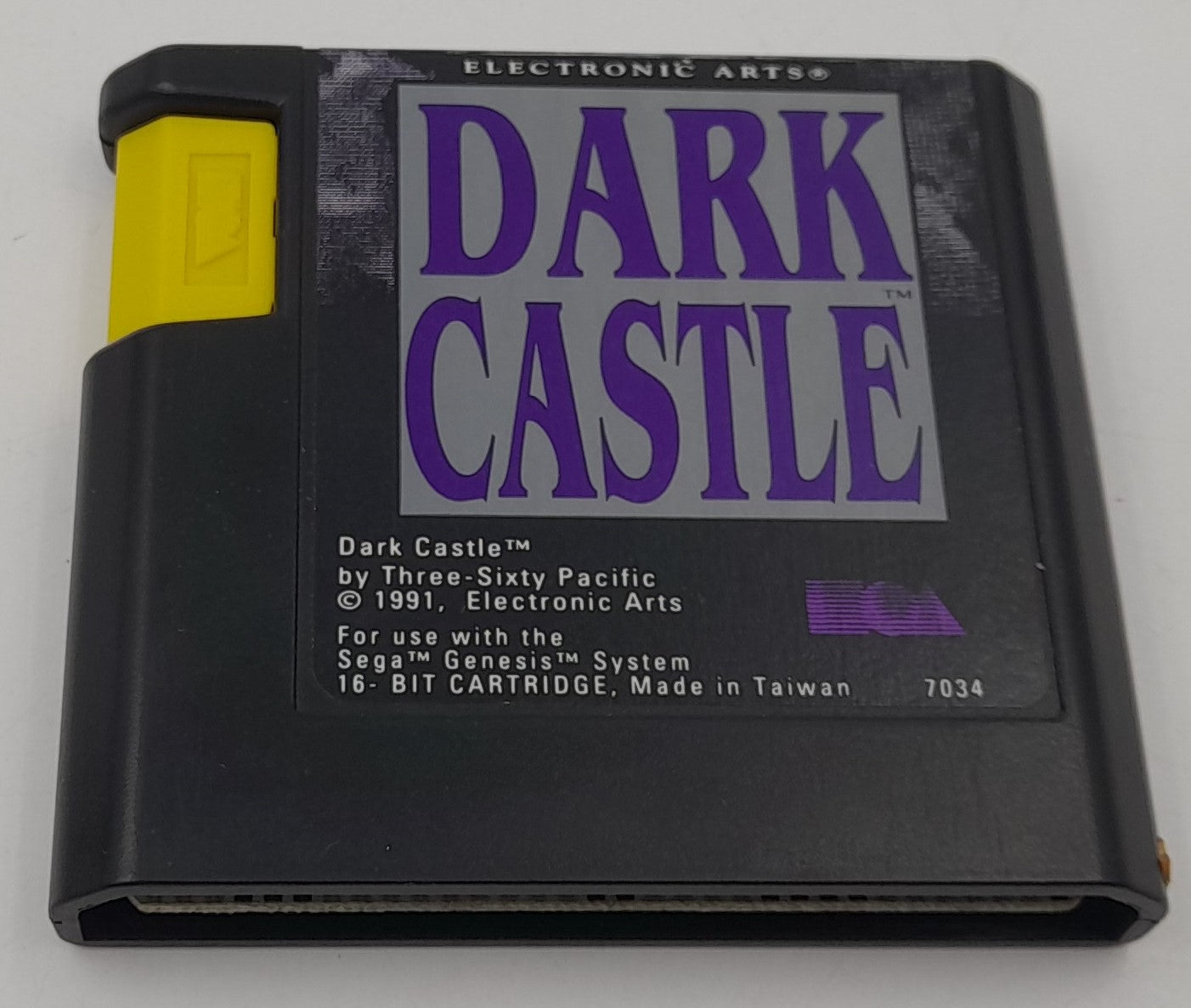 Dark Castle – Sega Genesis / Mega Drive – Electronic Arts – Cartouche originale