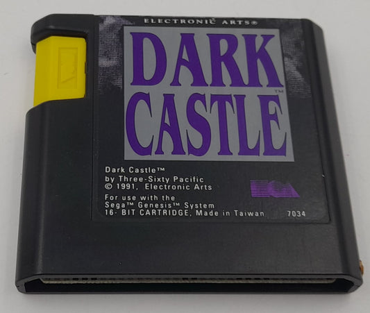 Dark Castle – Sega Genesis / Mega Drive – Electronic Arts – Cartouche originale