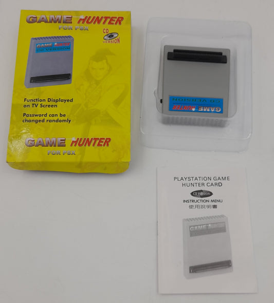 Game Hunter CD Version pour PSX / PS1 – Carte Cheats & Boot CD PlayStation