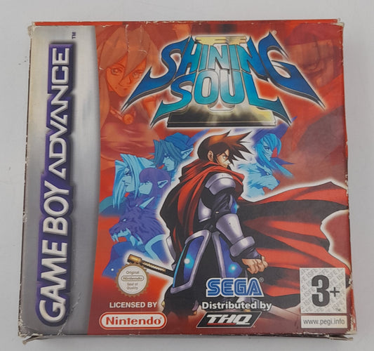 Shining Soul Game Boy Advance GBA complet en boîte CIB version EUR Sega THQ