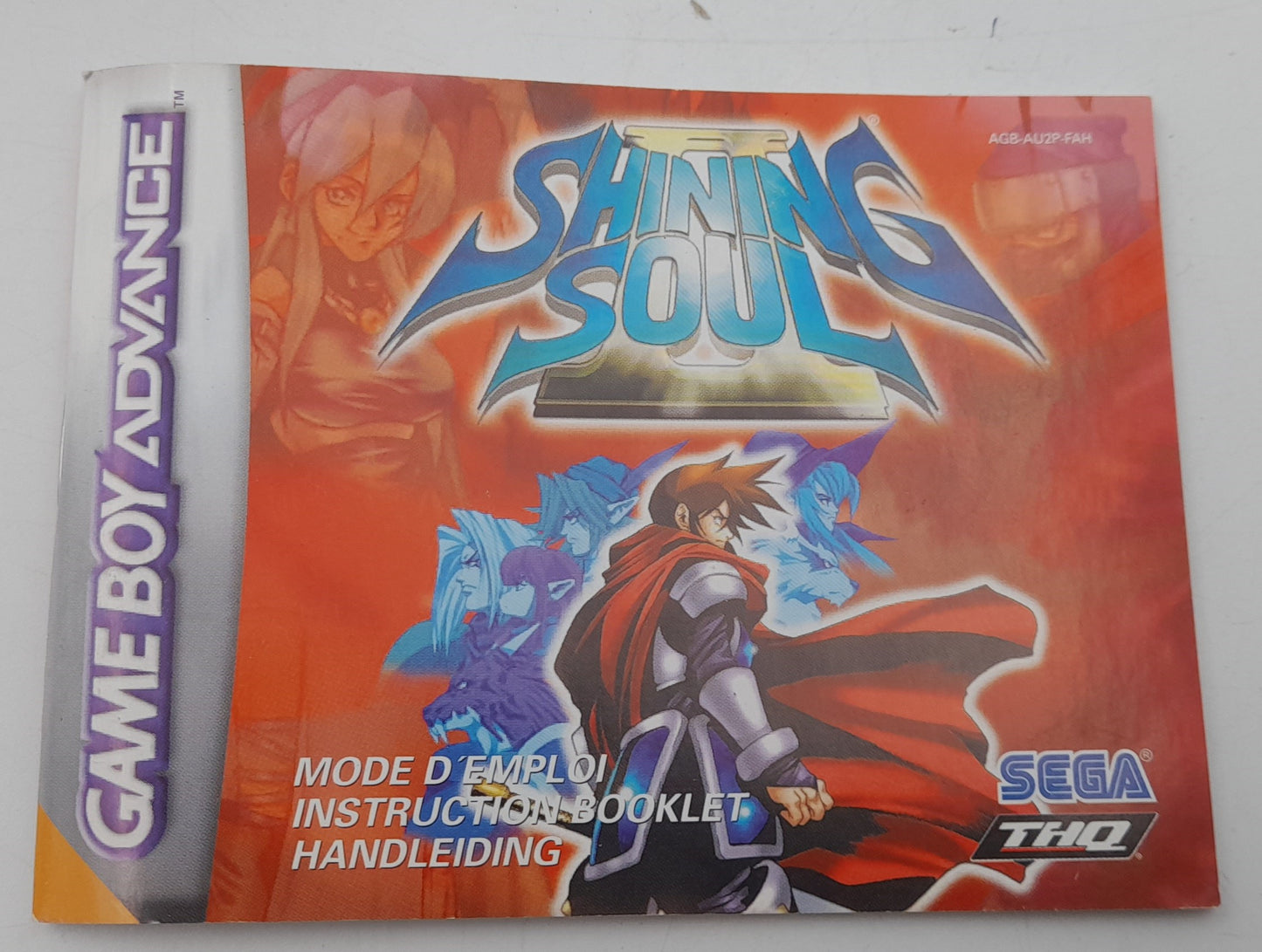 Shining Soul Game Boy Advance GBA complet en boîte CIB version EUR Sega THQ