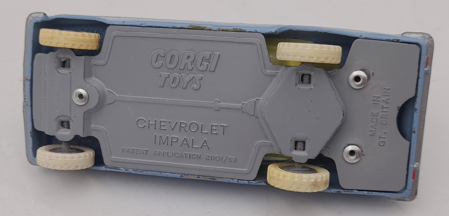 Corgi Toys Chevrolet Impala 1 43 Made in Britain restaurée bon état