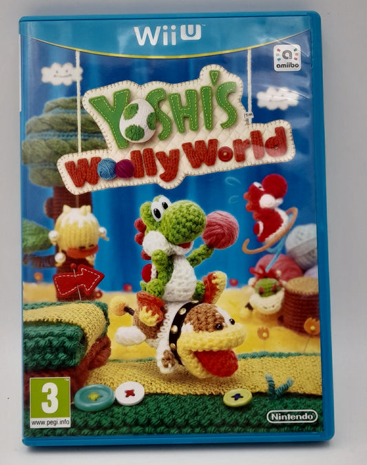 Nintendo Wii U Yoshis Woolly World Jaquette Francais