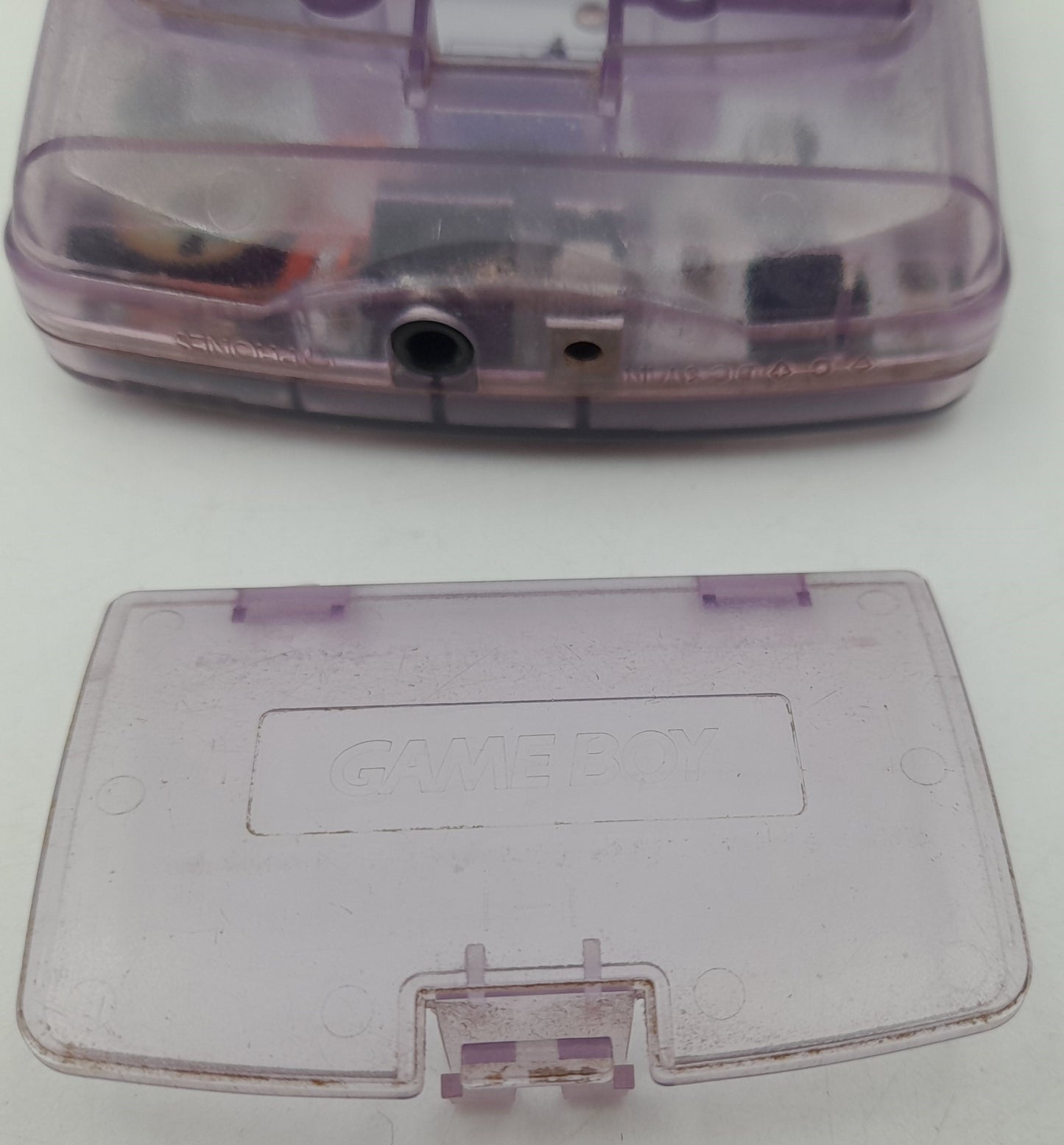 Console Nintendo Game Boy Color transparente avec 30 jeux originaux Nintendo