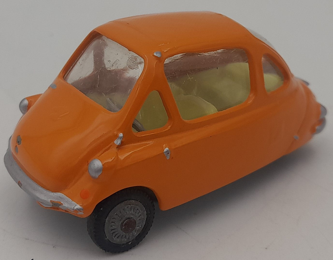 Corgi Toys 235 Heinkel 1 1/43 Made in Great Britain orange tres bon etat voir photos