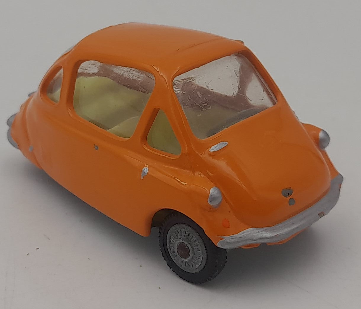 Corgi Toys 235 Heinkel 1 1/43 Made in Great Britain orange tres bon etat voir photos