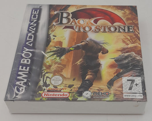 Nintendo Game Boy Advance Back to Stone sous blister – version européenne PEGI 7
