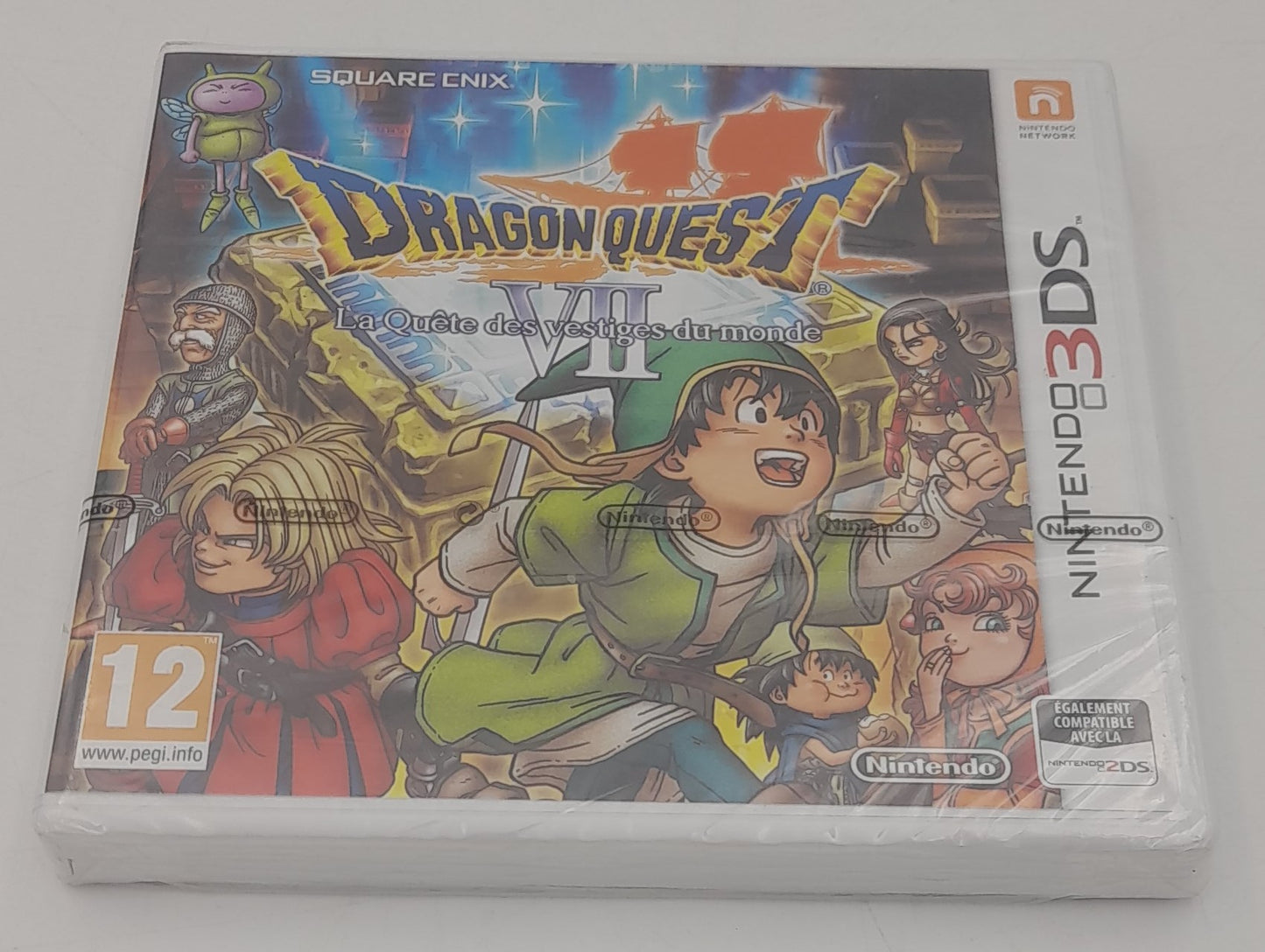 Nintendo 3DS Dragon Quest VII: La Quête des vestiges du monde sous blister – version européenne PEGI 12