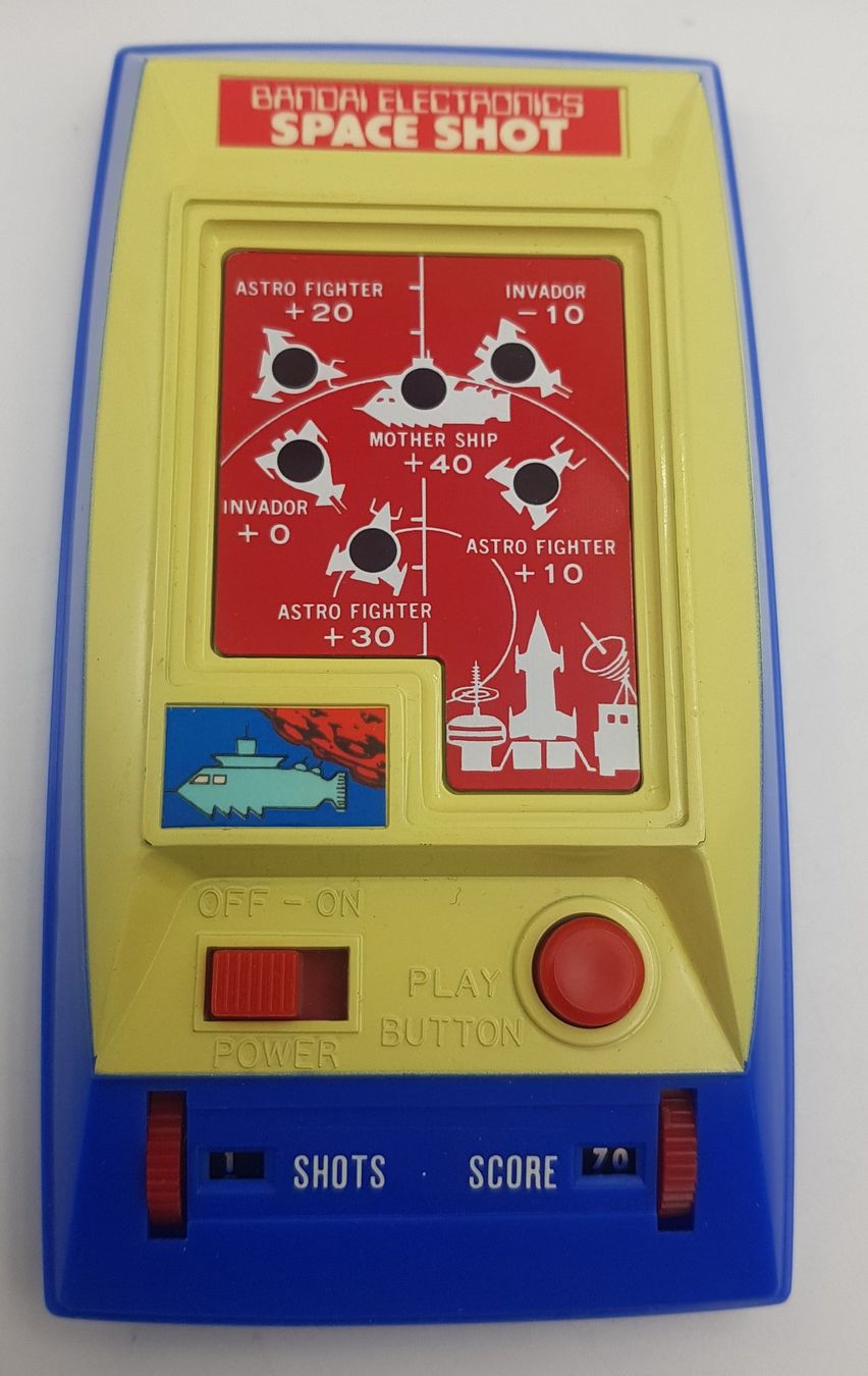 Bandai Space Shot (1979) – Jeu électronique LED – Made in Japan
