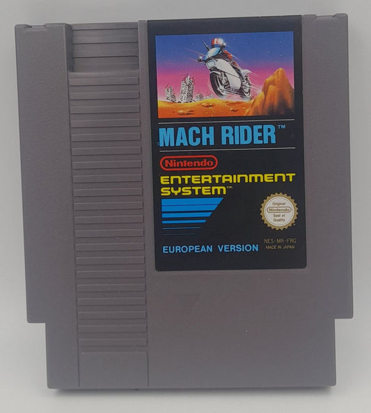 Nintendo NES – Mach Rider (European Version FRG) – Cartouche originale