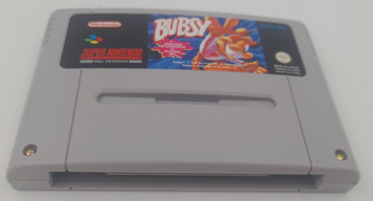 Cartouche Jeu Super Nintendo SNES – Bubsy PAL Nintendo