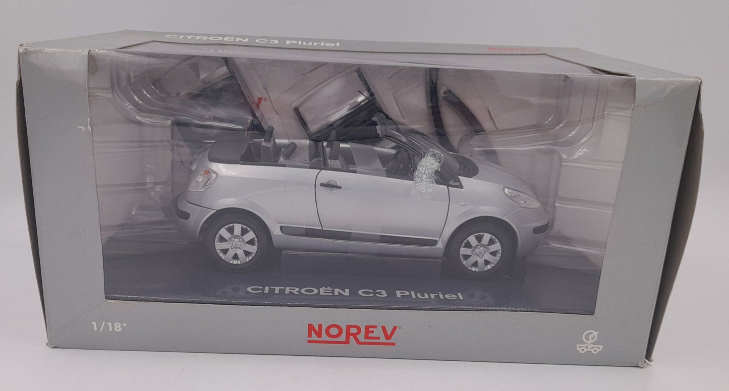 Citroën C3 Pluriel 1/18 – Norev – Modèle Neuf en Boîte