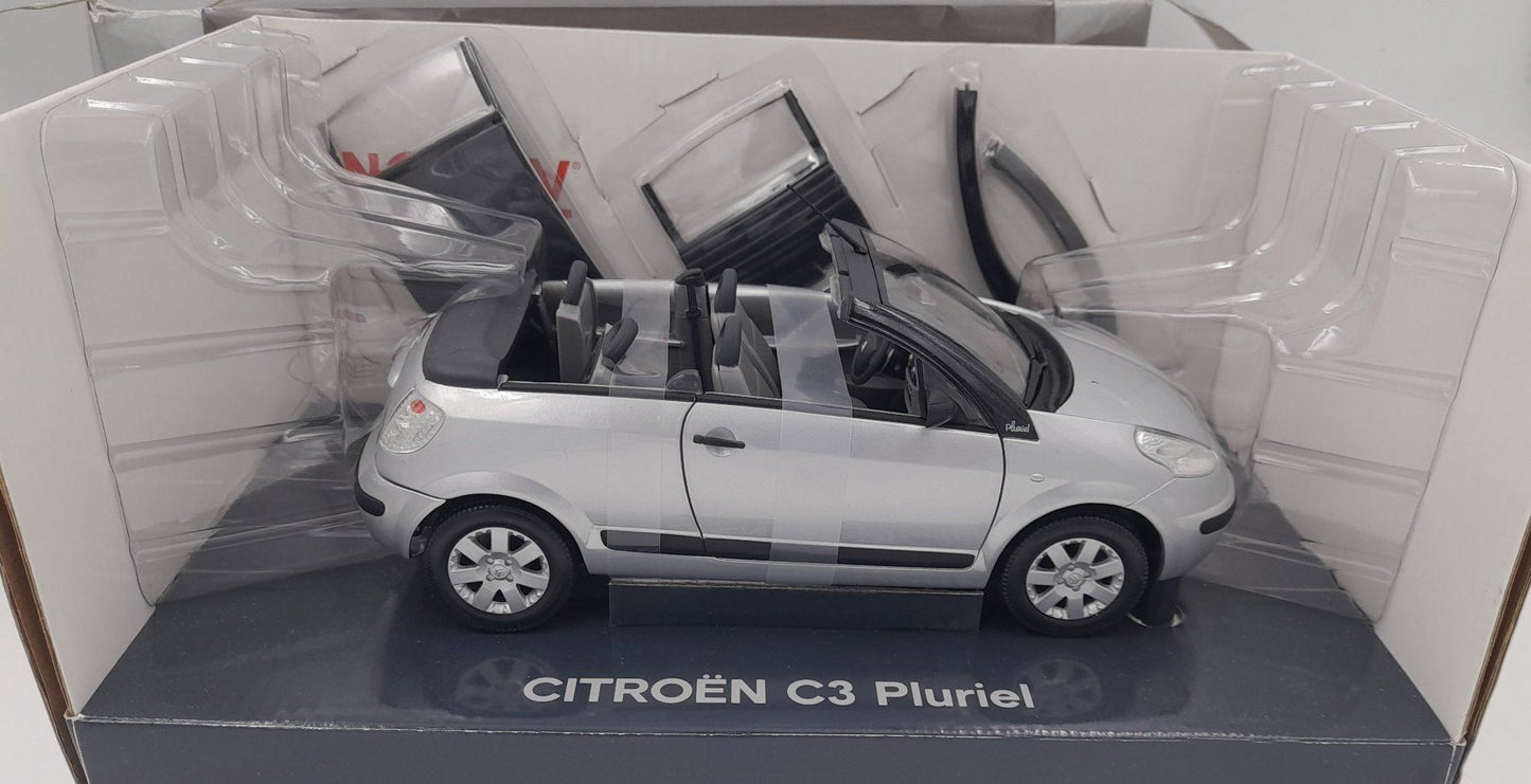 Citroën C3 Pluriel 1/18 – Norev – Modèle Neuf en Boîte