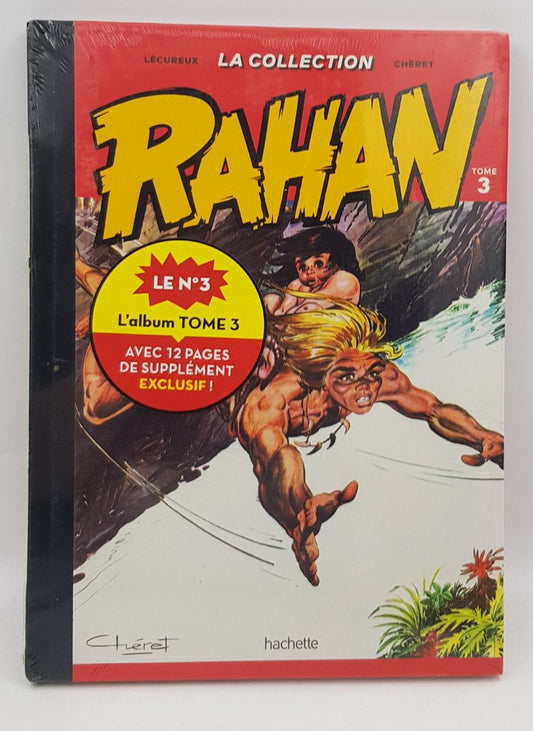 Collection Rahan Tome 3 – Lécureux & Chéret – Édition Hachette 2020 (Sous Blister)
