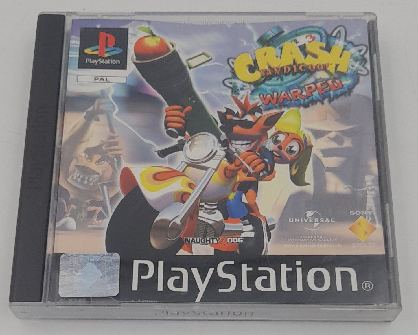 Crash Bandicoot 3: Warped – PS1 PAL – Jeu Complet Très Bon État