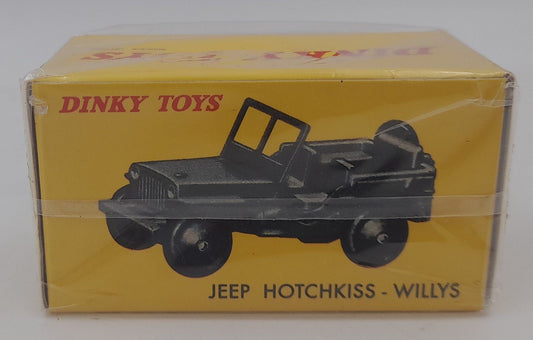 Dinky Toys 1:43 Atlas – Jeep Hotchkiss Willys – 80 B – Vert militaire