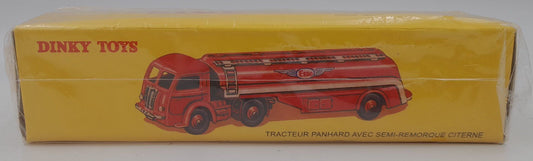 dinky toys, atlas, 1:43, panhard, esso, citerne, camion, miniature, diecast, 32c