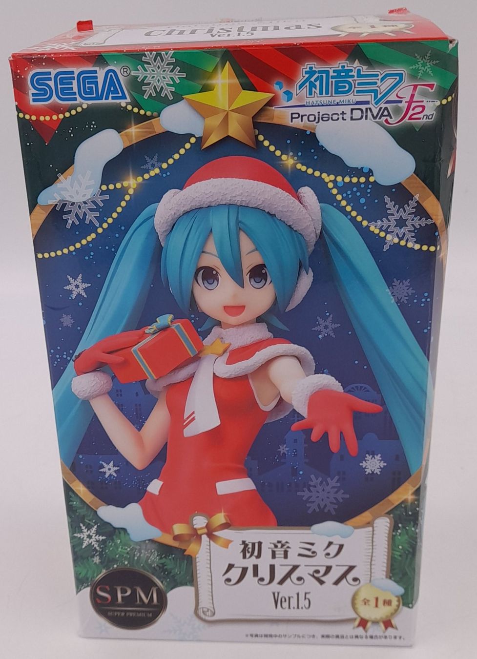 Hatsune Miku Christmas Ver.1.5 – SEGA SPM – Figurine avec boîte
