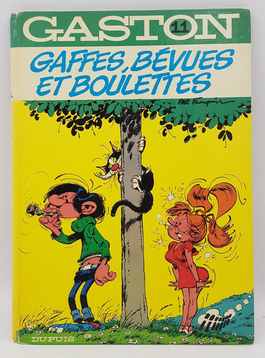 Gaston 11 – Gaffes, Bévues et Boulettes – Édition Originale 1973 – Dupuis