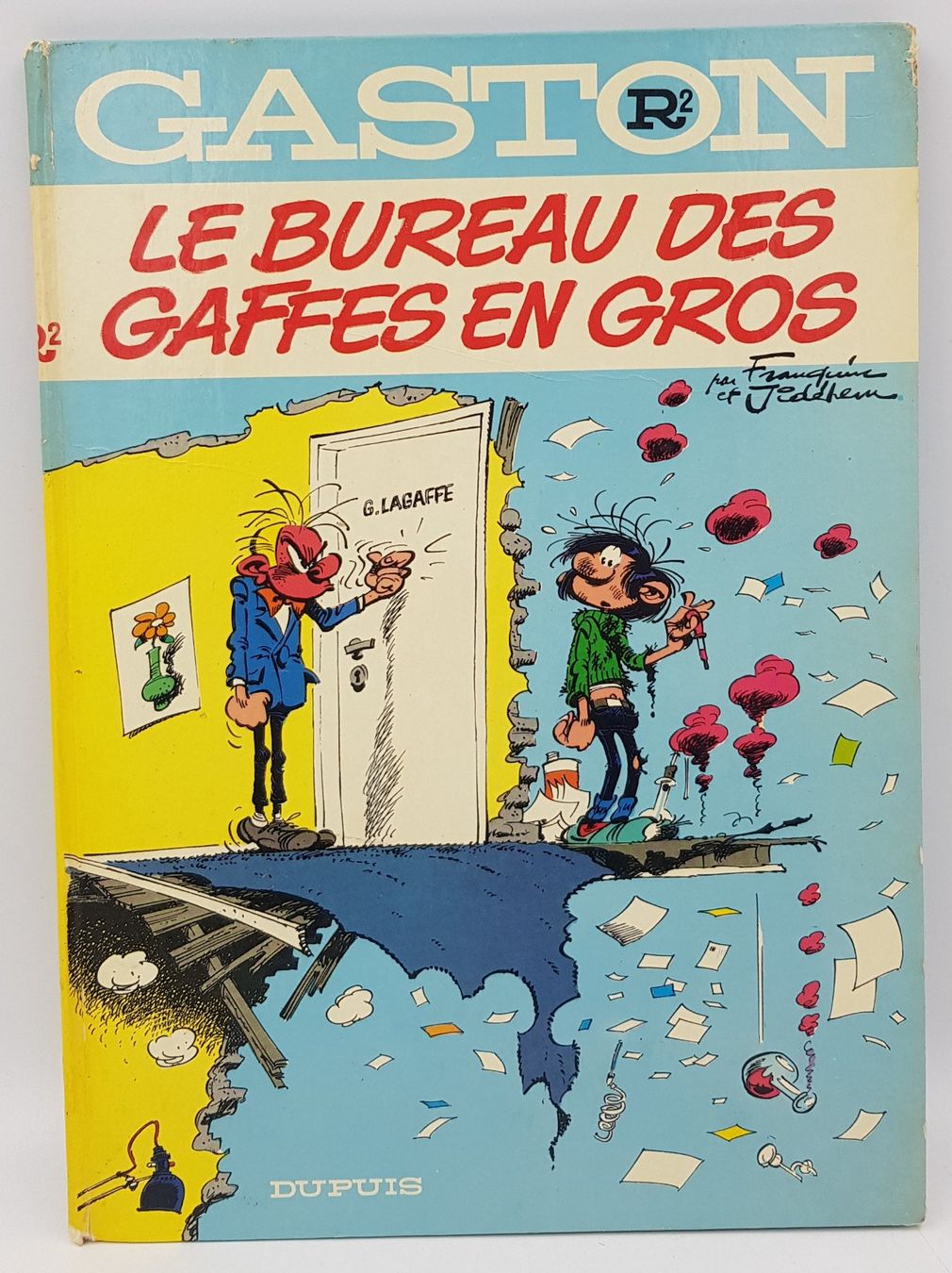 Gaston R2 – Le Bureau des Gaffes en Gros – EO 1972 – Franquin & Jidéhem – Dupuis