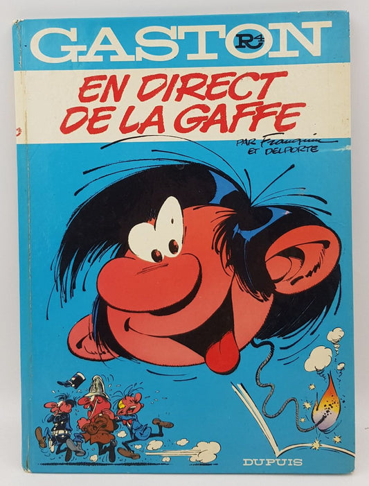 Gaston R4 – En Direct de la Gaffe – Édition Originale 1974 – Franquin