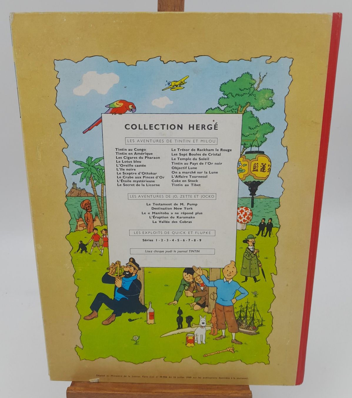 Tintin  - Hergé, 1960 – Édition Originale Belge (réf. B29)