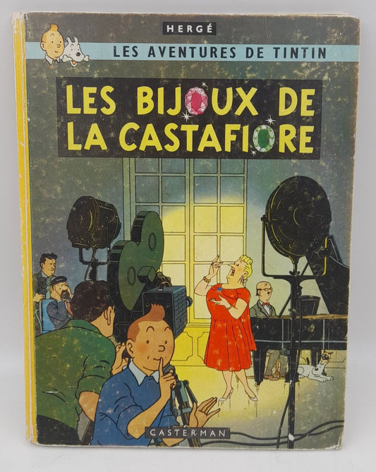 Tintin – Les Bijoux de la Castafiore – B34 (1963) – Édition Originale Belge – Casterman