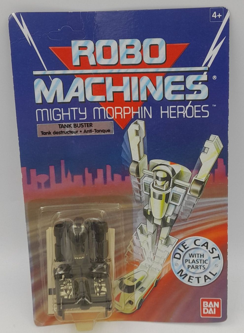 Lot 5 Robo Machines Mighty Morphin Heroes Gobots 90s