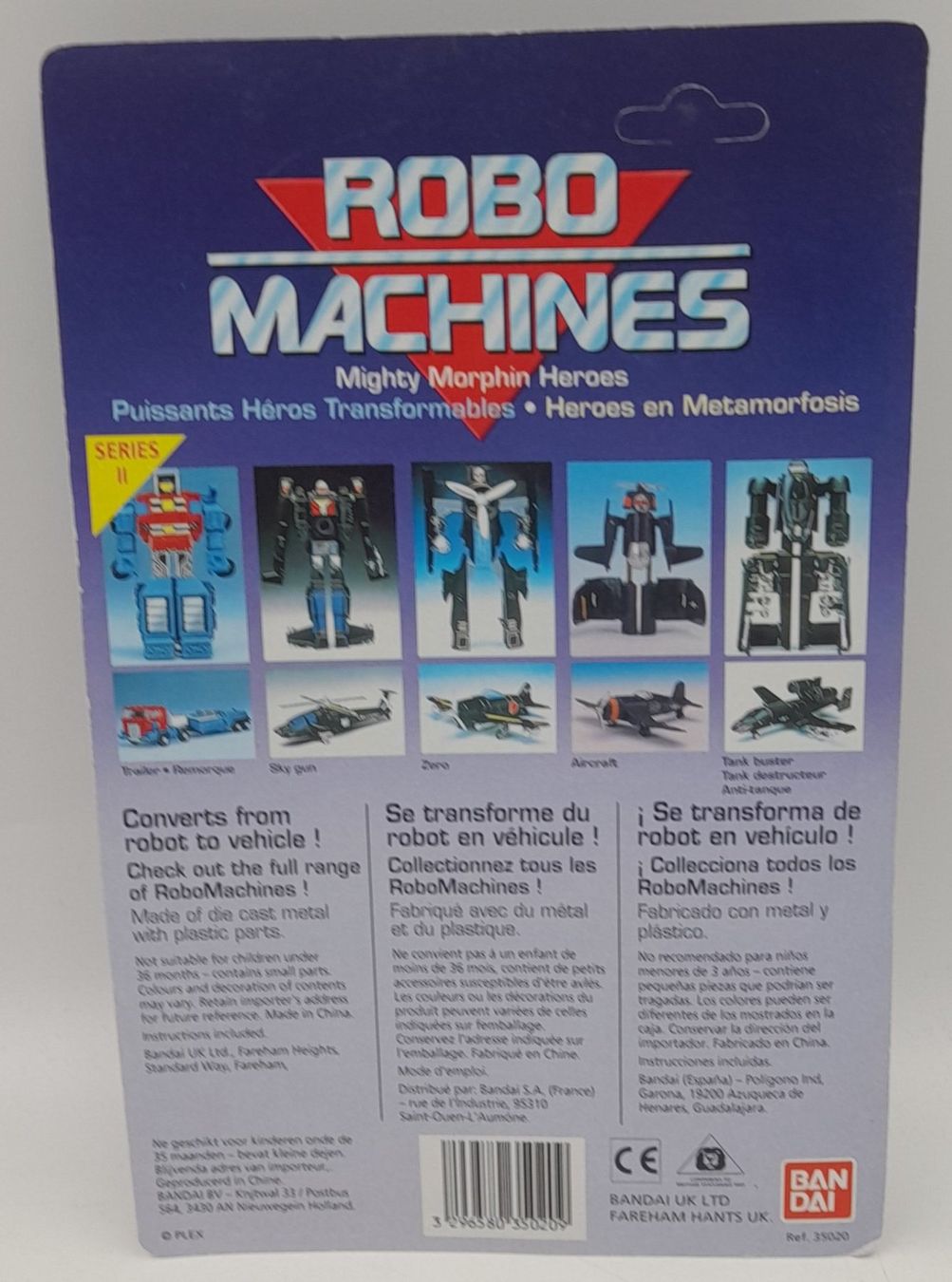 Lot 5 Robo Machines Mighty Morphin Heroes Gobots 90s