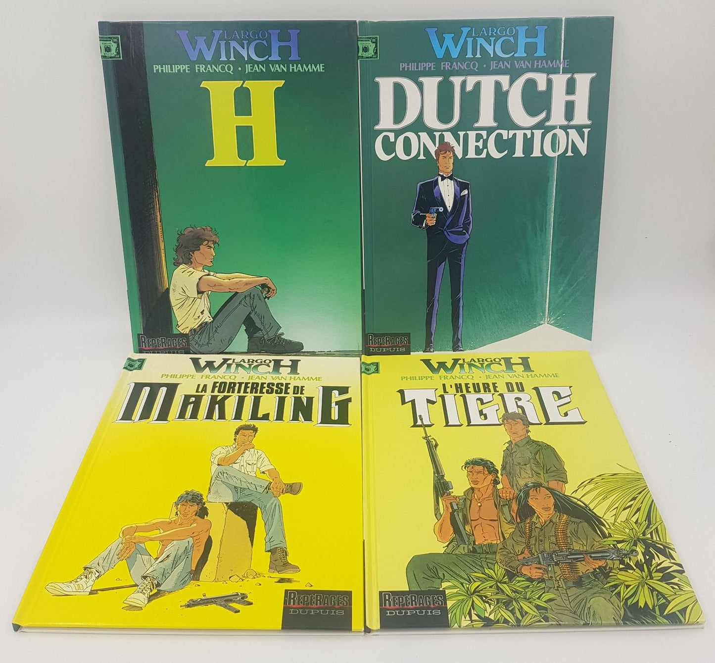 Largo Winch Lot BD T.1 à T.14 – Van Hamme & Franq – Dupuis – 7 EO