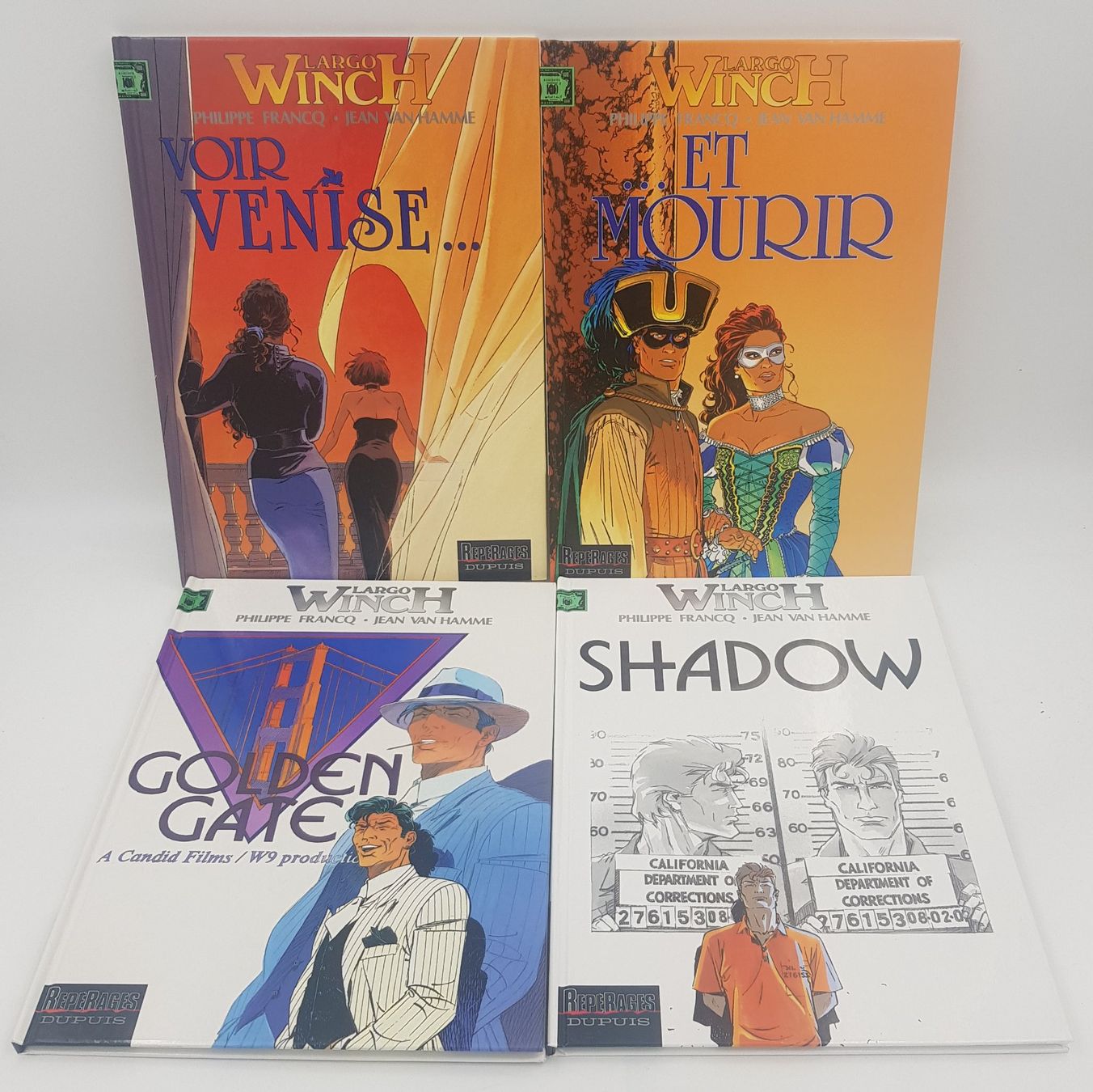 Largo Winch Lot BD T.1 à T.14 – Van Hamme & Franq – Dupuis – 7 EO