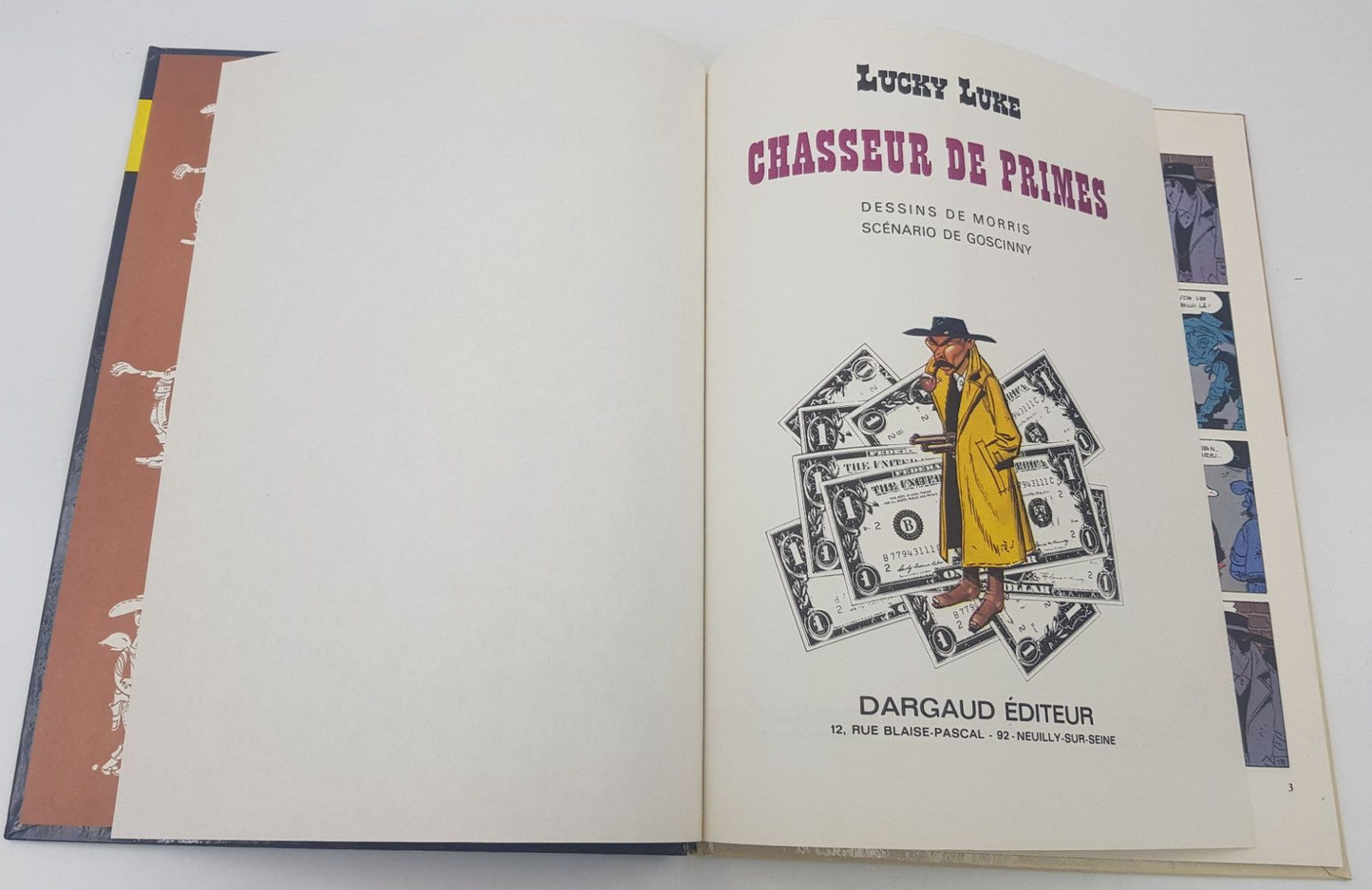 Lucky Luke – Chasseur de Primes – EO 1972 – Morris & Goscinny – Dargaud