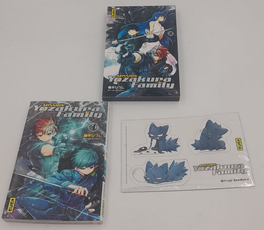 Mission : Yozakura Family Tome 3 – Edition Collector + Magnets – Kana
