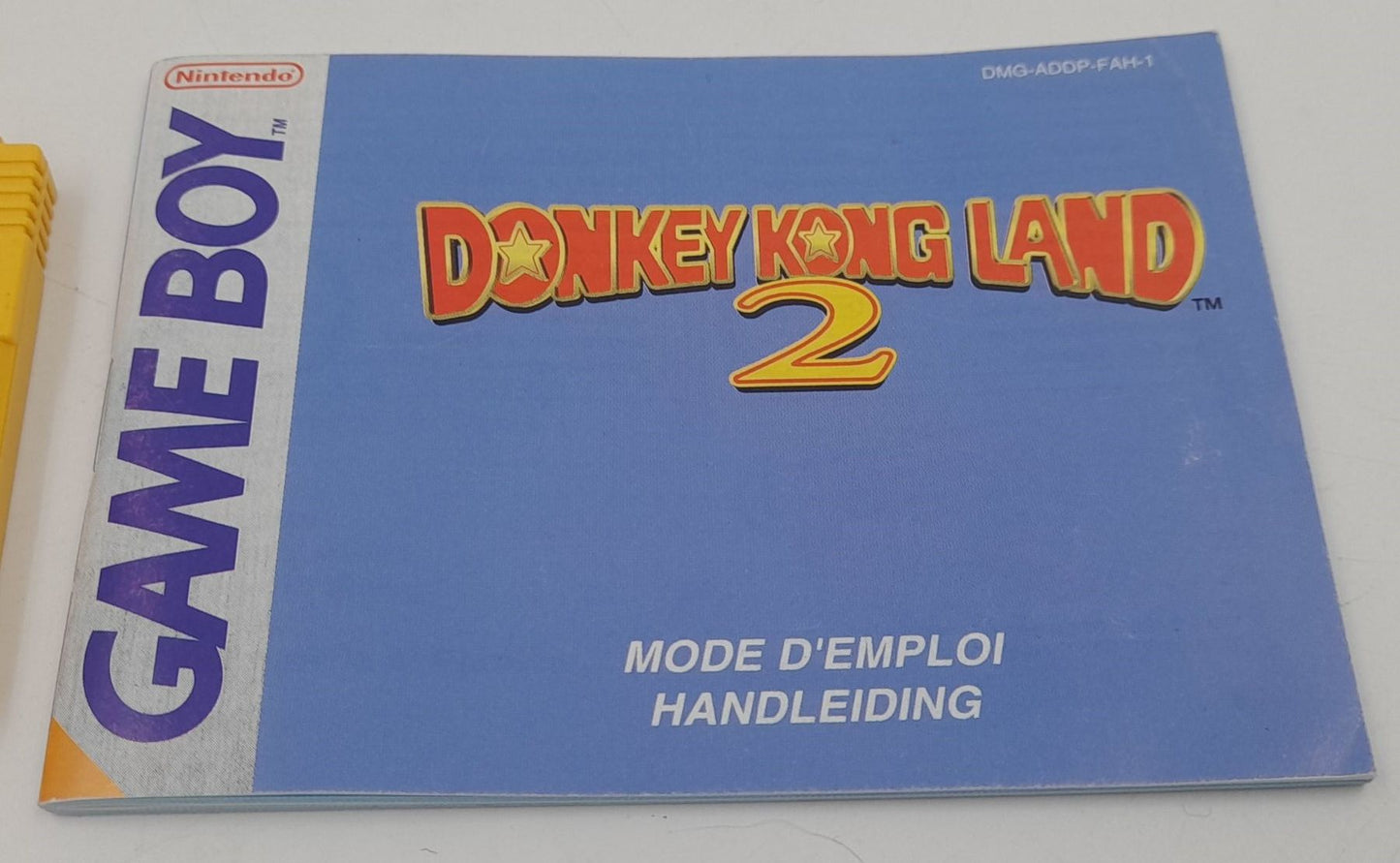 Nintendo Game Boy Donkey Kong Land 2 (EUR) + Manuel