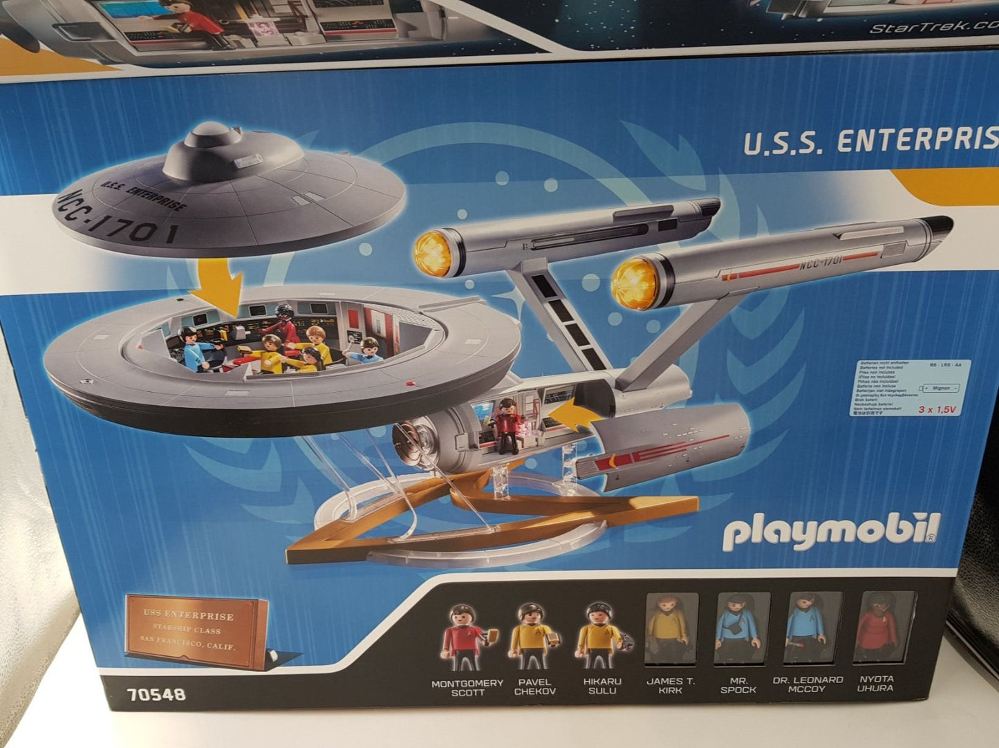 Playmobil 70548 - Star Trek - U.S.S. Enterprise NCC-1701