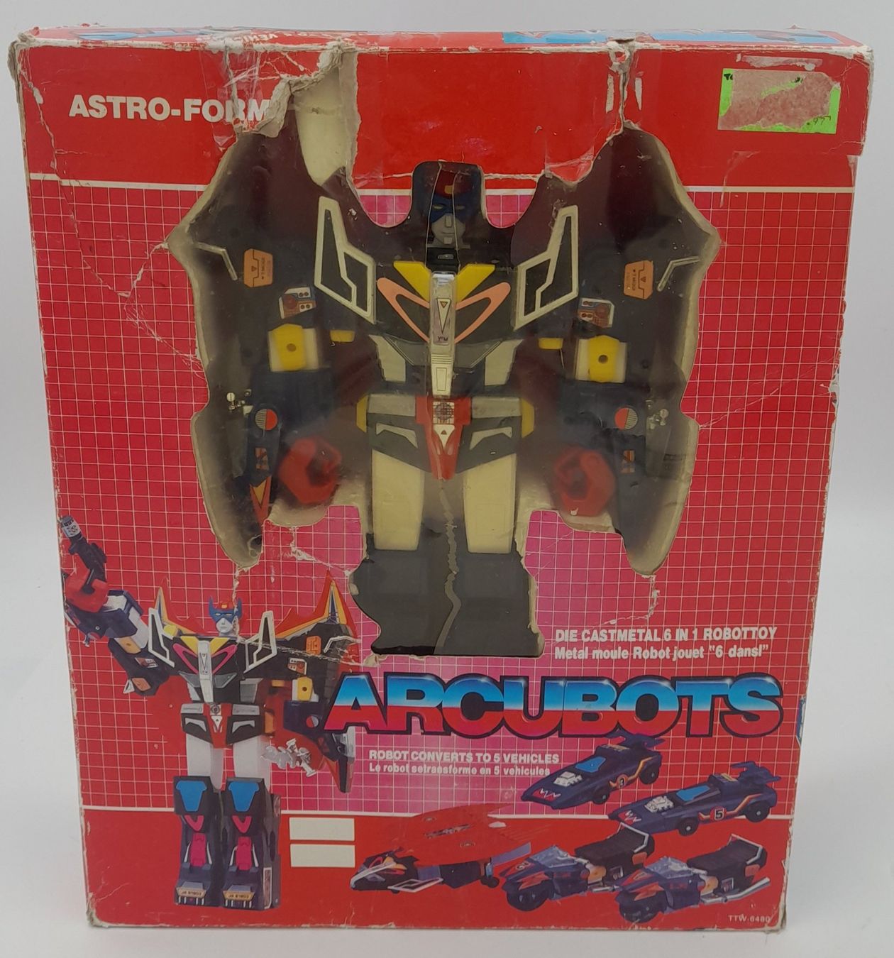Arcubots Thorn-Rock DX – Robot 6-en-1 Vintage – Astro-Form (1980’s)