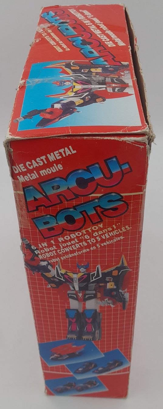Arcubots Thorn-Rock DX – Robot 6-en-1 Vintage – Astro-Form (1980’s)