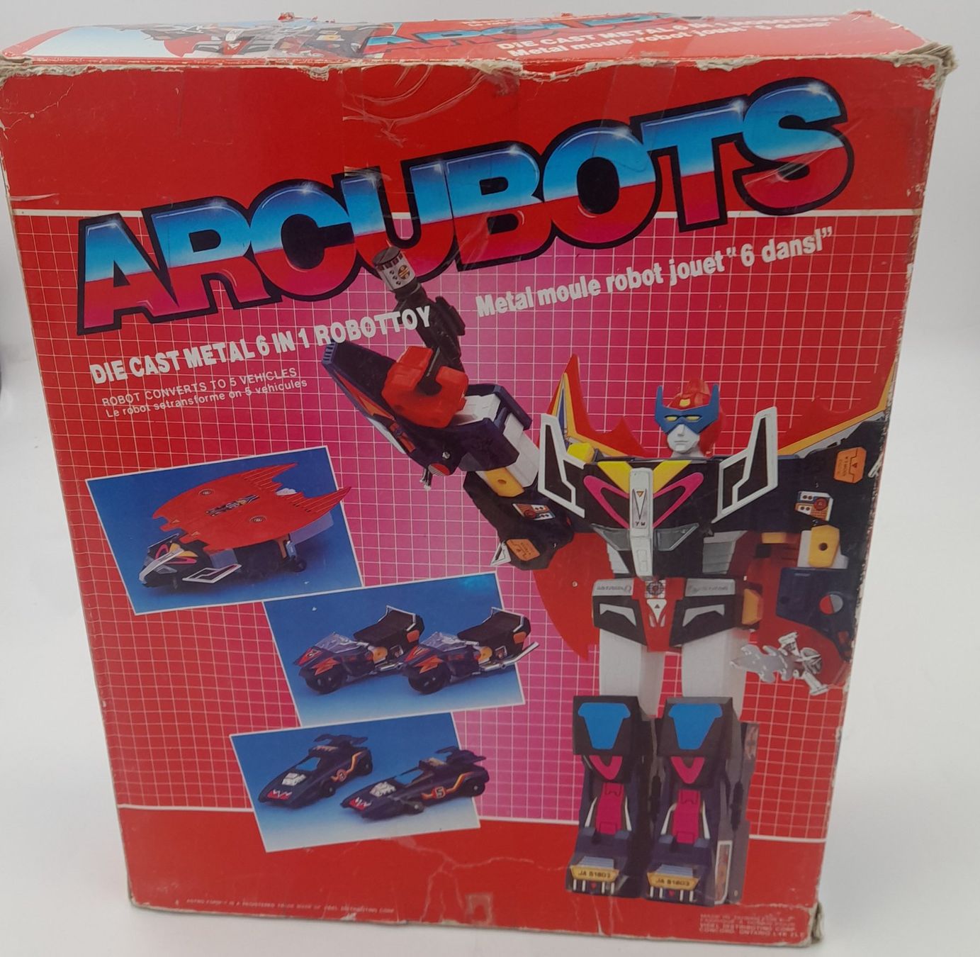 Arcubots Thorn-Rock DX – Robot 6-en-1 Vintage – Astro-Form (1980’s)