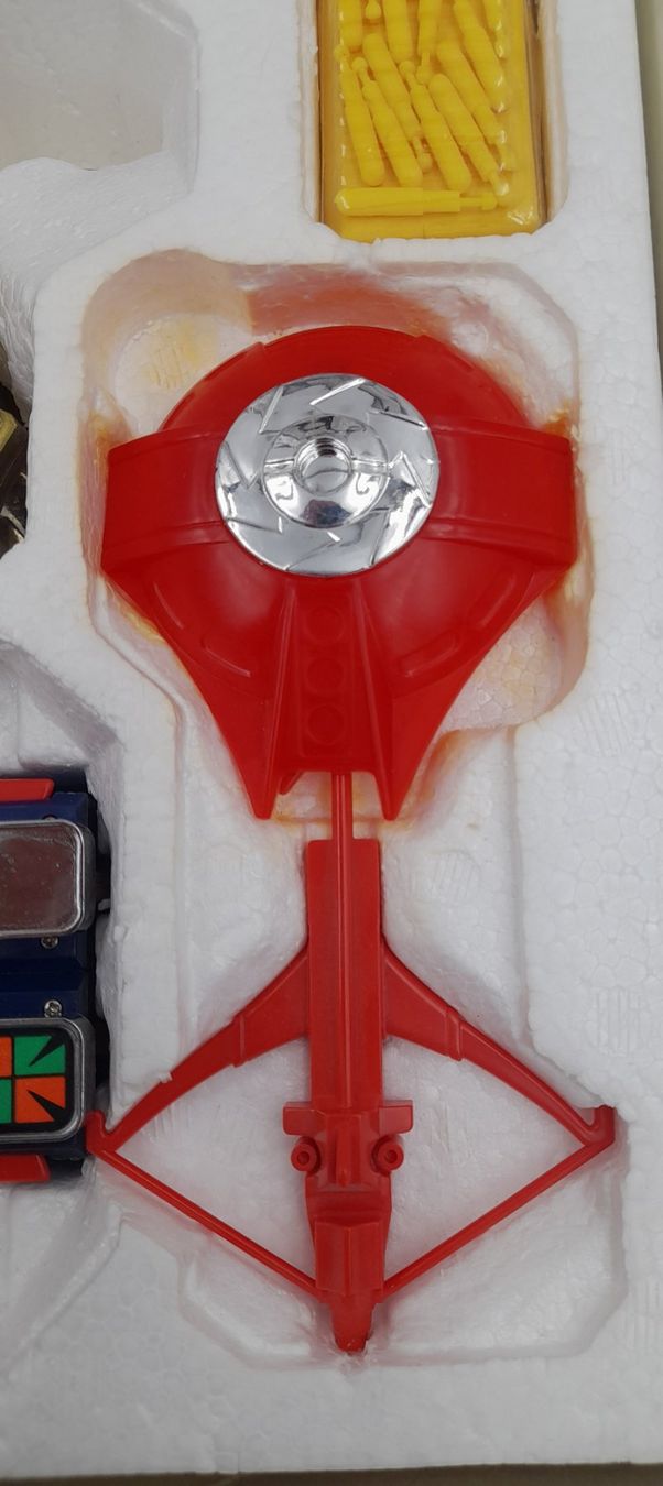 Robot Godsphinx DX – Daltanious – Diecastmetal – Années 80 – Complet avec boîte