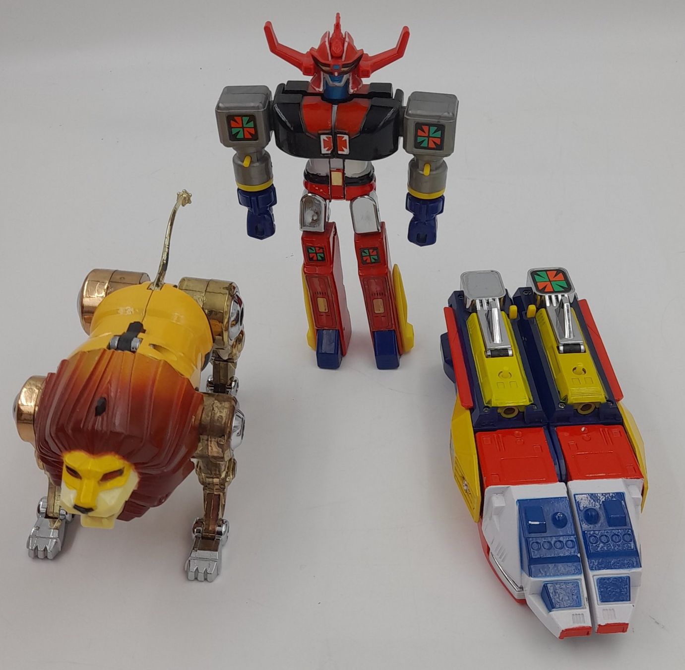 Robot Godsphinx DX – Daltanious – Diecastmetal – Années 80 – Complet avec boîte