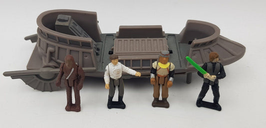 Star Wars Micro Machines Action Fleet Desert Skiff 1996 – Dune Sea Pack (Incomplet)