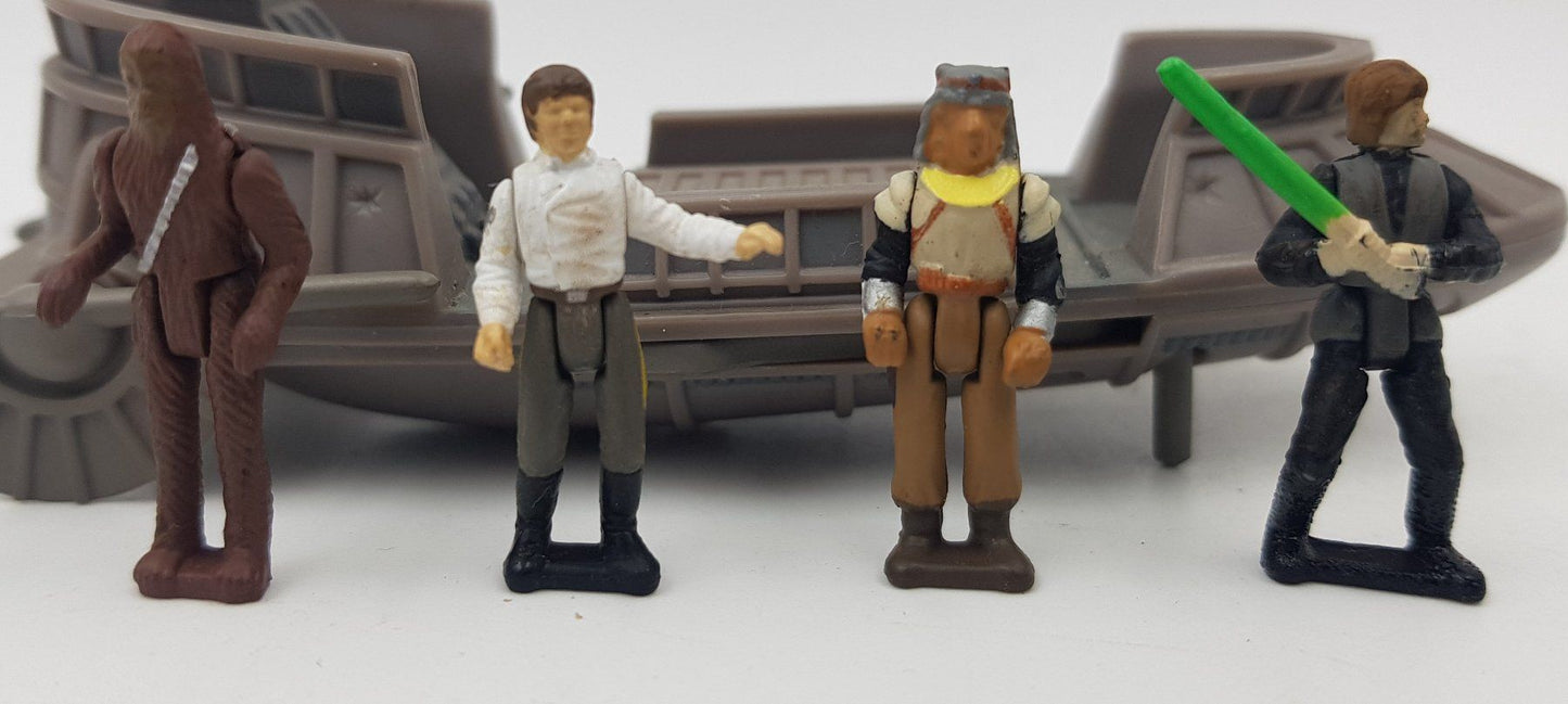 Star Wars Micro Machines Action Fleet Desert Skiff 1996 – Dune Sea Pack (Incomplet)